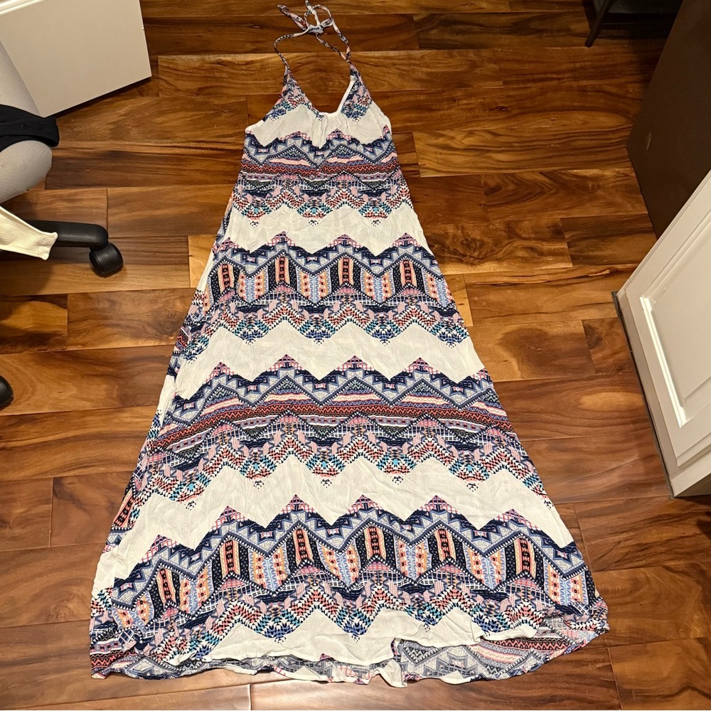 Patterned Maxi Dress